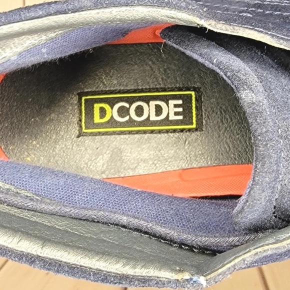 DCODE Blue Suede Lace-up Chukka Boots Comfort Cushioned Men's Size 10 - Picture 8 of 9